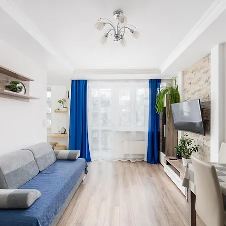 דירה Park Bialopradnicki Blue By Bookinghost קרקוב